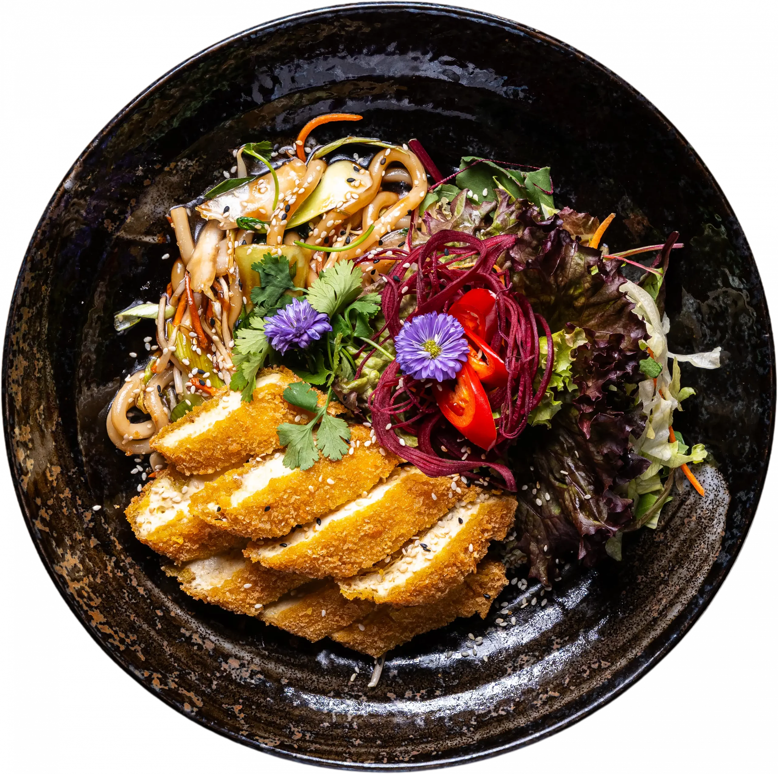 25. Gebratene Udon-Nudeln (Udon Xào)
